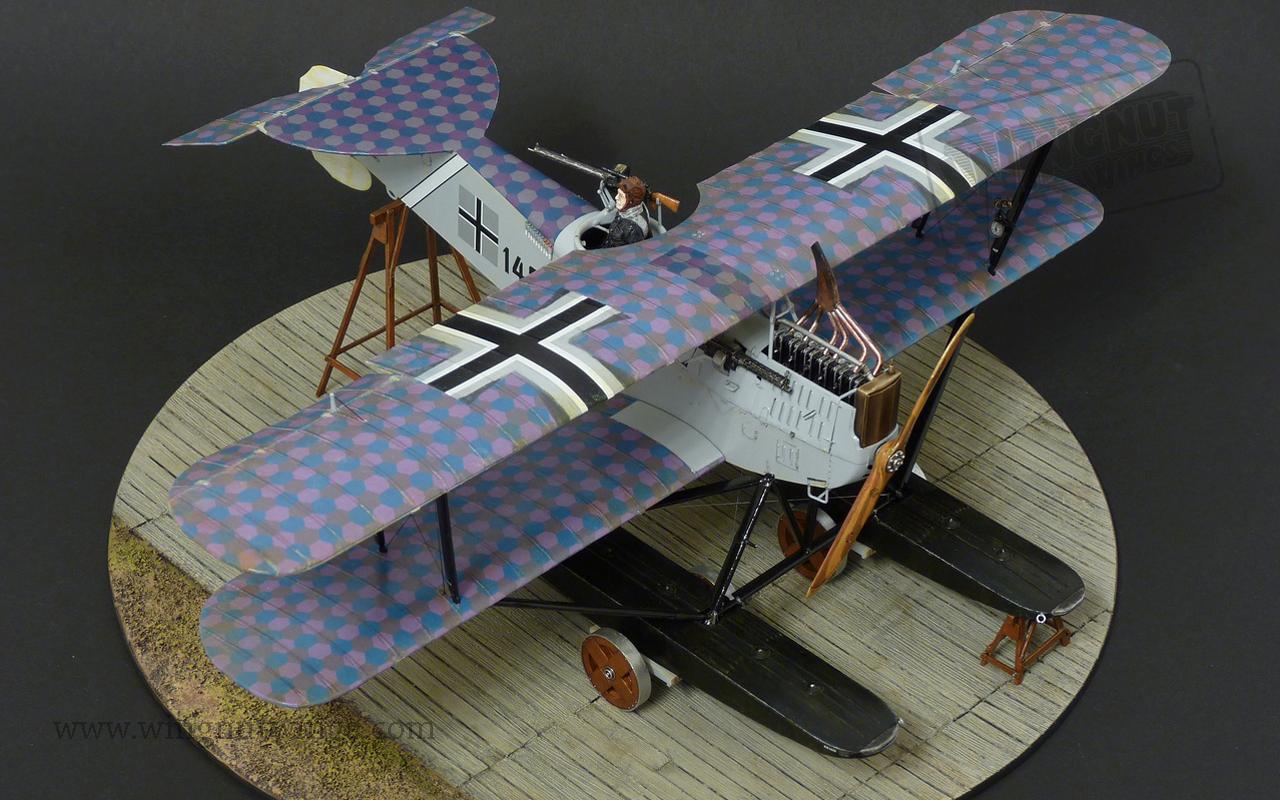 Hansa Brandenburg W.12 Early 1/32 エッチング付 Wingnut Wings - 1/32 Hansa-Brandenburg W.12 (Early)